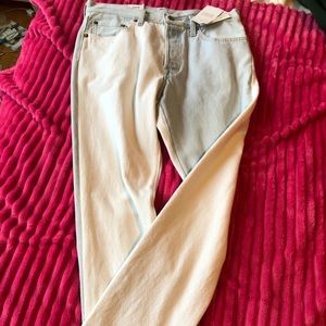 Color Block Levi 501s